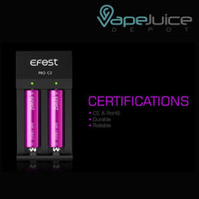 Load image into Gallery viewer, Efest PRO C2 Battery Charger | Two Bay