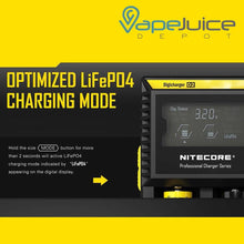 Load image into Gallery viewer, NITECORE D2 Digital Battery Charger