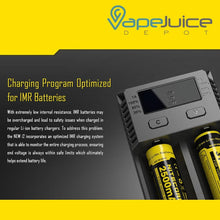 Load image into Gallery viewer, NITECORE Intellicharger NEW i2 Battery Charger