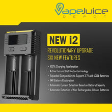 Load image into Gallery viewer, NITECORE Intellicharger NEW i2 Battery Charger