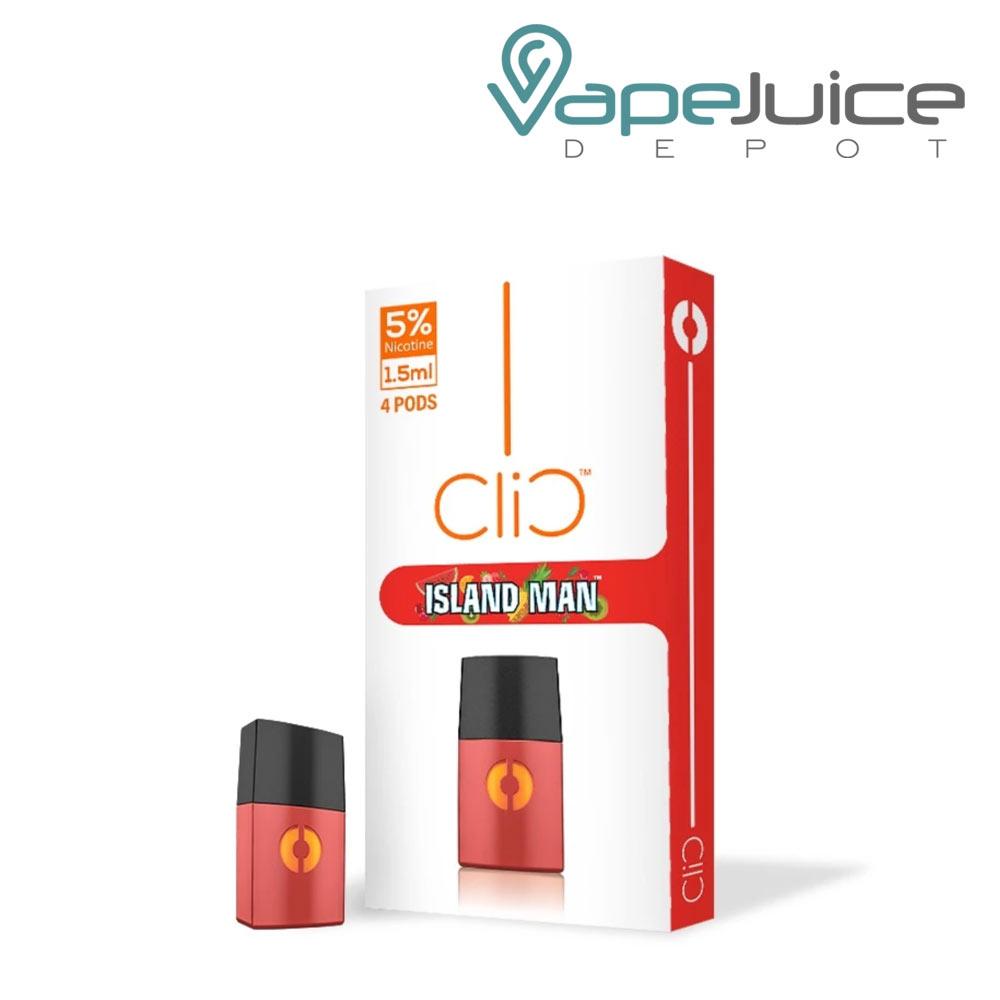 CliC Vapor One Hit Wonder Island Man Pods