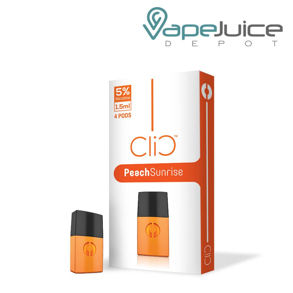 CliC Pods Peach Sunrise