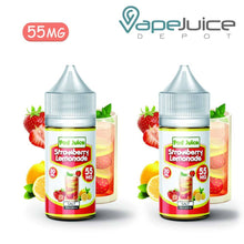 Load image into Gallery viewer, Pod Juice Strawberry Lemonade Nicotine Salt e-Liquid 15/30ml
