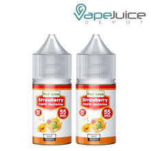 Load image into Gallery viewer, Pod Juice Strawberry Apple Nectarine Nicotine Salt 15/30ml
