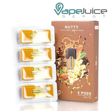 Load image into Gallery viewer, Kilo 1k Pods Nutty 1.5ml Pods 4pk
